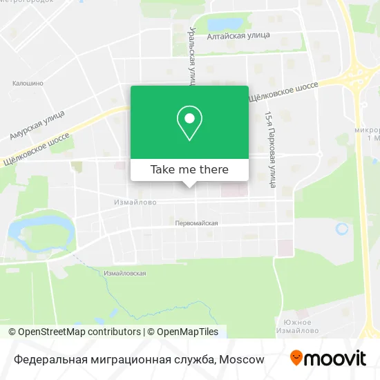 Федеральная миграционная служба map