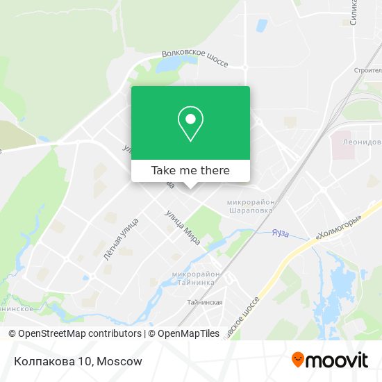 Колпакова 10 map
