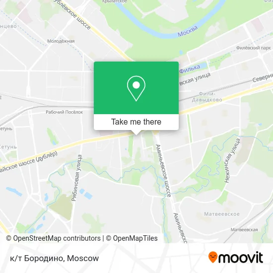 к/т Бородино map