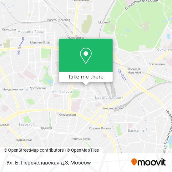 Ул. Б. Перечславская д.3 map
