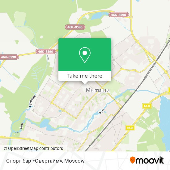 Спорт-бар «Овертайм» map