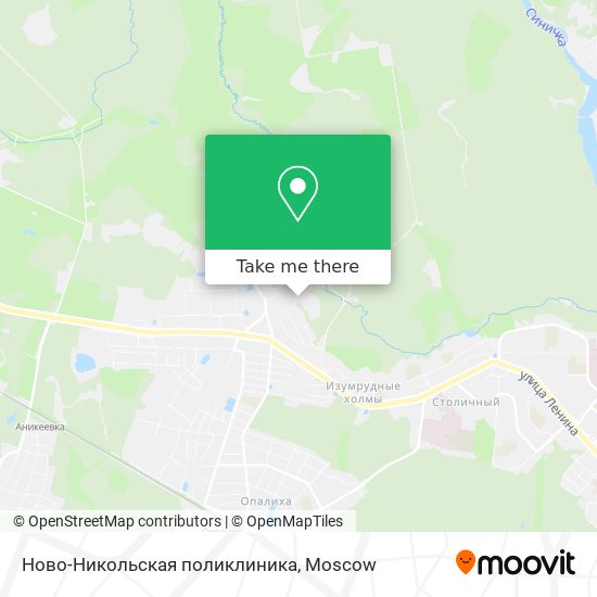 Ново-Никольская поликлиника map