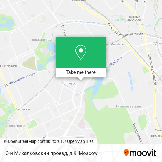 3-й Михалковский проезд, д.9 map