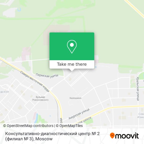 Консультативно-диагностический центр № 2 (филиал № 3) map