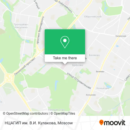 НЦАГИП им. В.И. Кулакова map