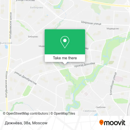 Дежнёва, 38а map