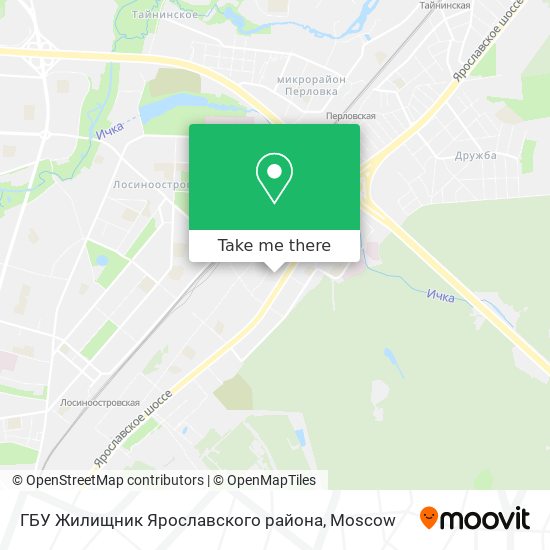 ГБУ Жилищник Ярославского района map