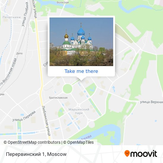 Перервинский 1 map
