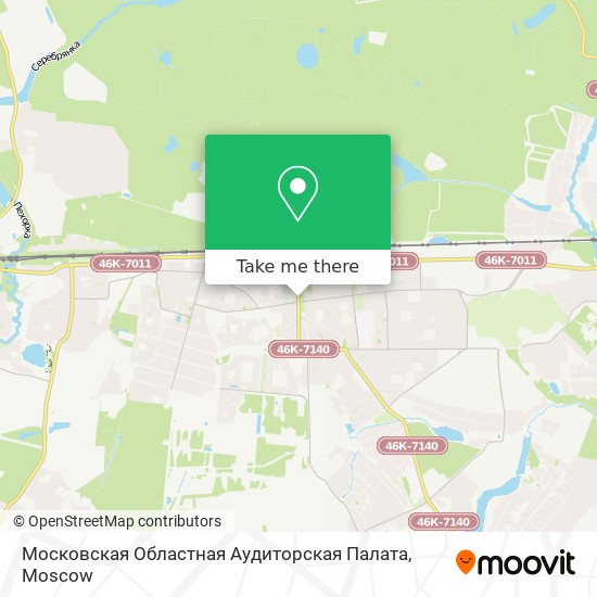 Московская Областная Аудиторская Палата map