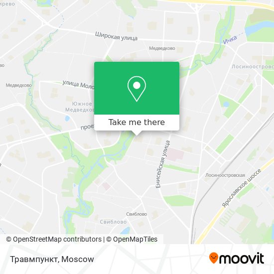 Травмпункт map