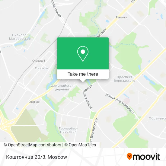 Коштоянца 20/3 map
