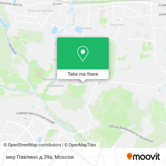 мкр Павлино д.39а map