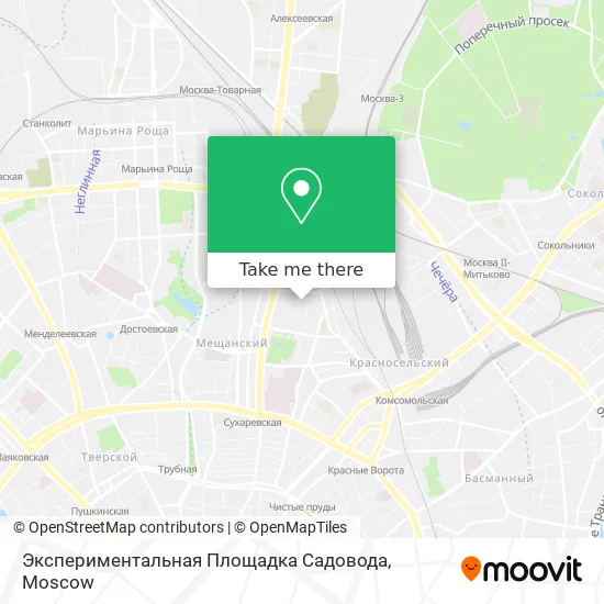 Экспериментальная Площадка Садовода map