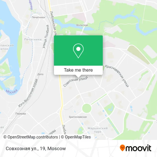 Совхозная ул., 19 map