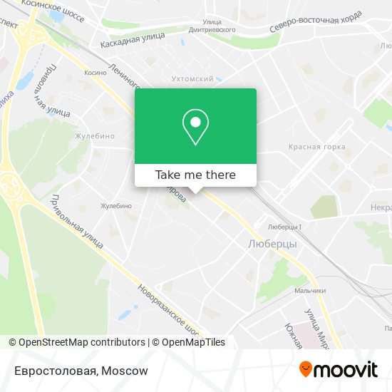 Евростоловая map