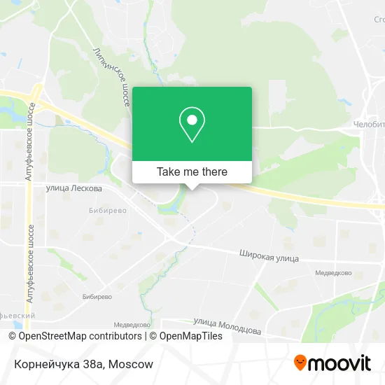 Корнейчука 38а map