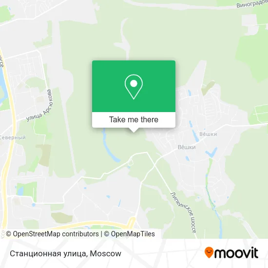 Станционная улица map