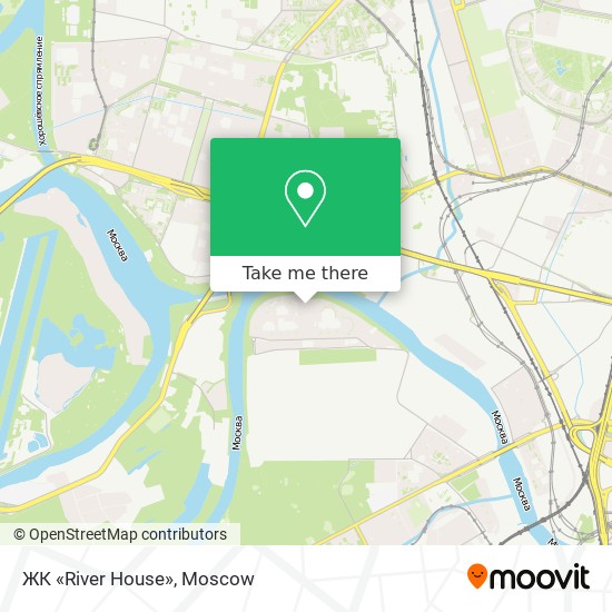 ЖК «River House» map