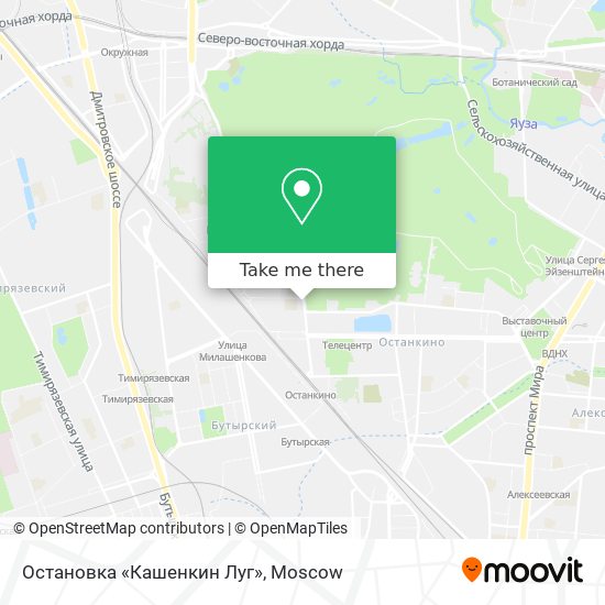 Остановка «Кашенкин Луг» map