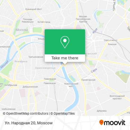 Ул. Народная 20 map