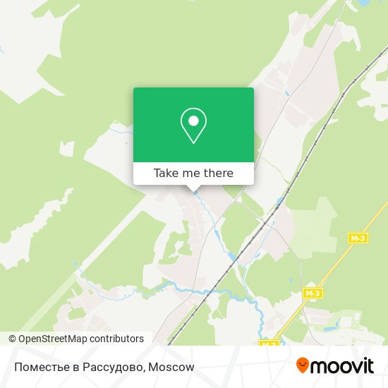 Поместье в Рассудово map