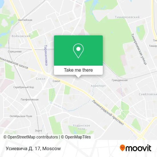 Усиевича Д. 17 map