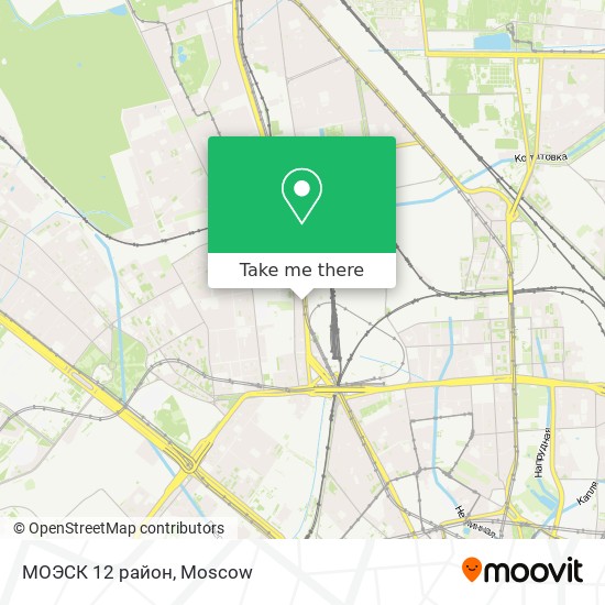 МОЭСК 12 район map