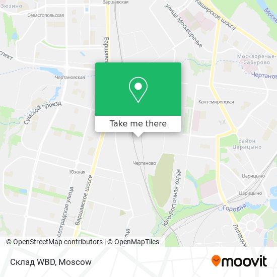 Склад WBD map