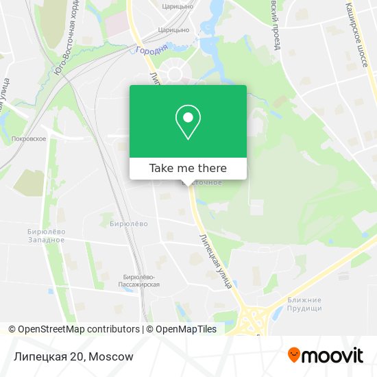Липецкая 20 map