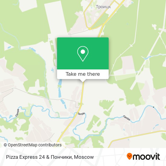 Pizza Express 24 & Пончики map