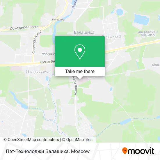 Пэт-Технолоджи Балашиха map