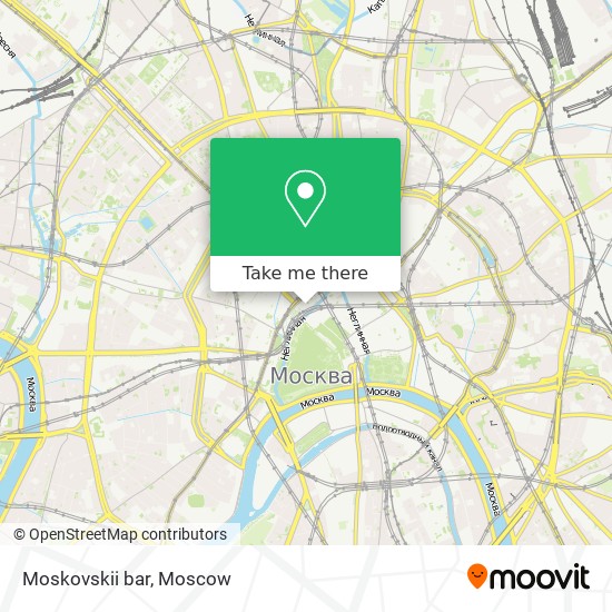 Moskovskii bar map