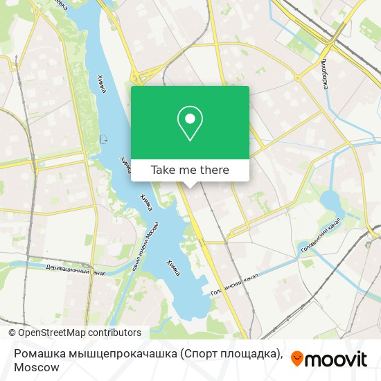 Ромашка мышцепрокачашка (Спорт площадка) map