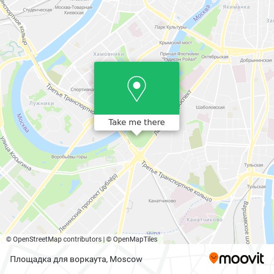 Площадка для воркаута map