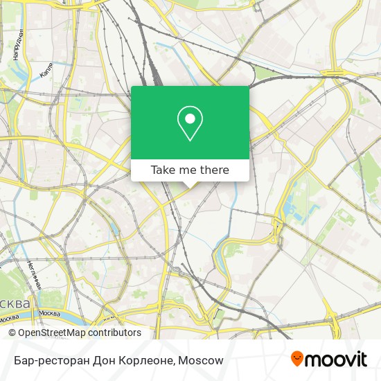 Бар-ресторан Дон Корлеоне map