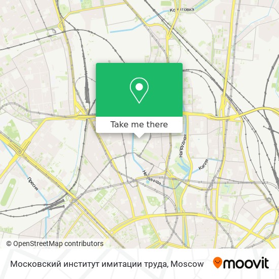Московский институт имитации труда map
