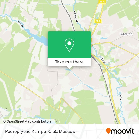 Расторгуево Кантри Клаб map