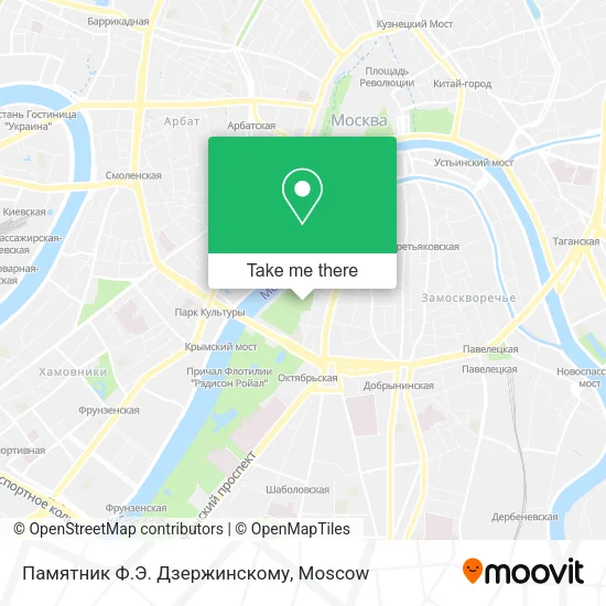 Памятник Ф.Э. Дзержинскому map