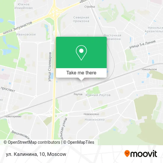 ул. Калинина, 10 map