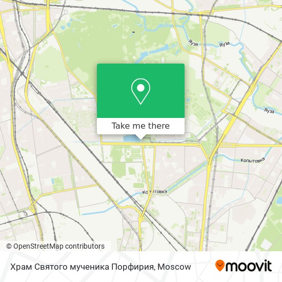 Храм Святого мученика Порфирия map