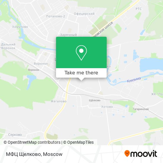 МФЦ Щелково map