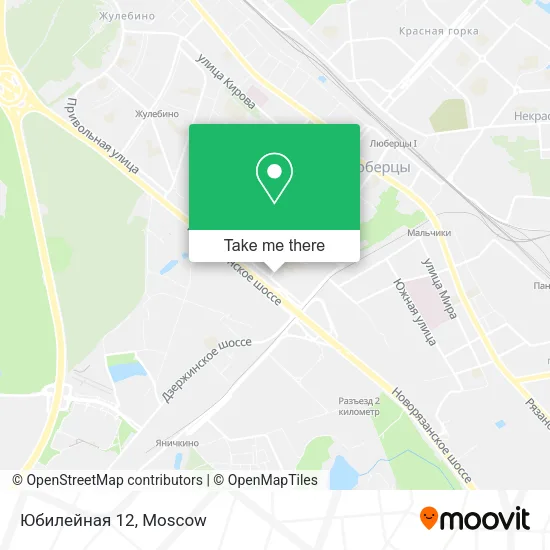 Юбилейная 12 map