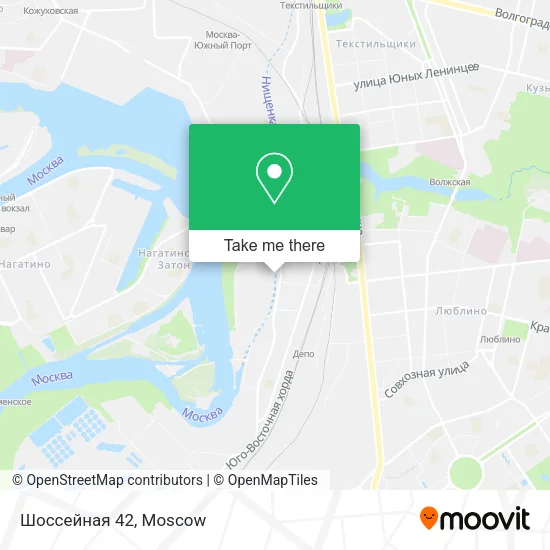 Шоссейная 42 map