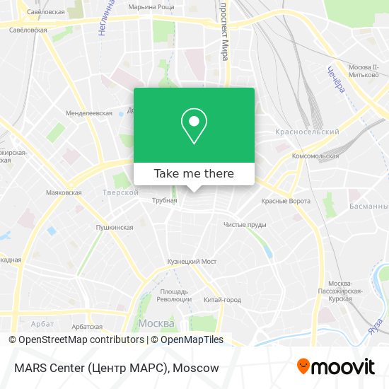 MARS Center (Центр МАРС) map
