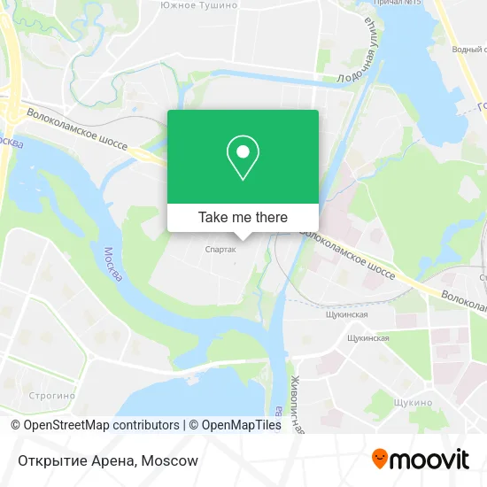 Открытие Арена map