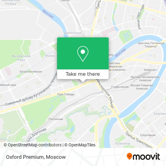 Oxford Premium map