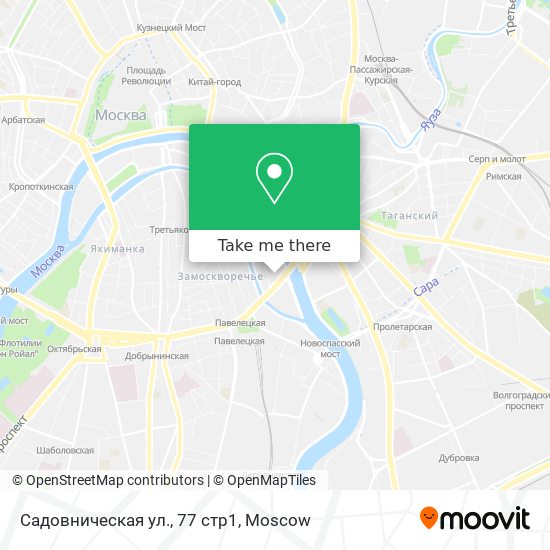 Садовническая ул., 77 стр1 map
