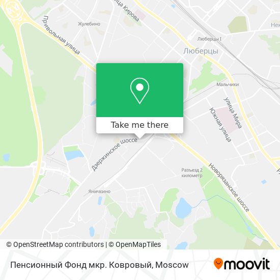 Пенсионный Фонд мкр. Ковровый map