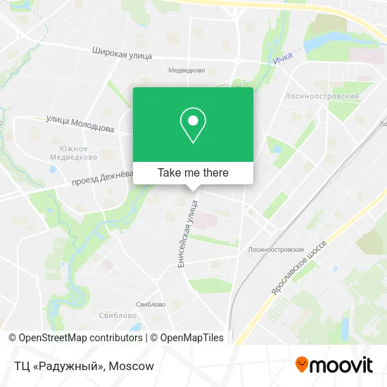 ТЦ «Радужный» map