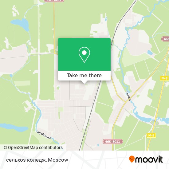 сельхоз коледж map